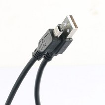 리모컨 가전제품 원격 카메라 5 핀 USB 데이터 전송 케이블 캐논 EOS 디지털 반란군 XS XT PowerShot ELPH, [01] Black, [02] 3m
