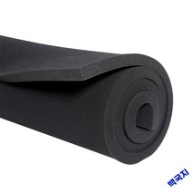 대형 고밀도스펀지 블랙흡음재 단단한 얇은스펀지, 흑200*50*2cm