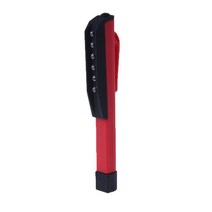 1pc 미니 6 LED 검사 라이트 펜 크기 포켓 램프 클립 작업 토치 손전등