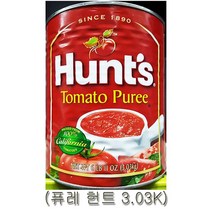 헌트 퓨레 토마토캔 3.03kg 대용량, 1