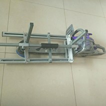 전기톱 선반 프레임 벌목 보드 제작 철제 목공 판자, B 60x45는 오일 게이트 제어기