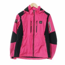 코오롱스포츠 형광핑크 배색아웃도어슬림자켓 여자 M 6820