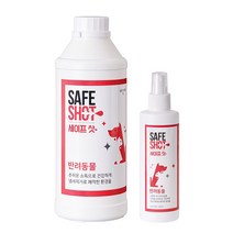 반려동물용품 탈취 뿌리는 살균소독제 미산성차아염소산수 세이프샷 1L+200ml, 1set