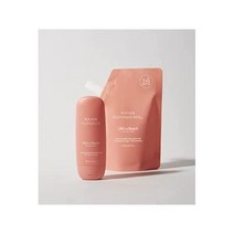 HAAN - 치약 향료 96% 천연 성분 - 팩 3 x 55ml - 미네랄 하이드록시 아파타이트로 조제 - 리필 및 재활용 가능, 인생은 해변이다, 1개 + 리필 팩