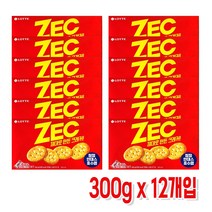 롯데 제크 300g x 12입, 12개입