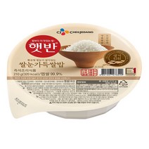 햇반 쌀눈 가득 쌀밥, 210g, 12개
