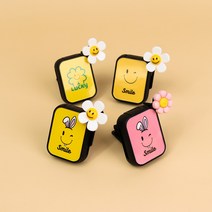 아로마푸딩 차량용 스마일 방향제, 2023스마일에디션, 라즈베리, 1개