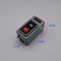 워크인스위치 푸시 버튼 전원 삼상 전원 제어 시작 ac 380v 10a15a30a 3p 1.52.23.7kw tbsn-310 tbsn-315 tbsn-330, 01 TBSN-310