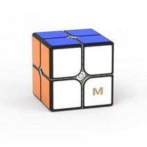 Sj MGC 2x2 엘리트 마그네틱 큐브 전문 스트레스 방지 YongJun 2x2x2 M 입방체 퍼즐 스티커 없는 장난감, black