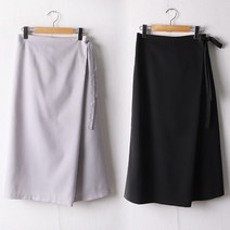 [강물처럼] 위쉬몰 LT 에이라인랩롱스커트(I395H302) 빅사이즈 (9748226)