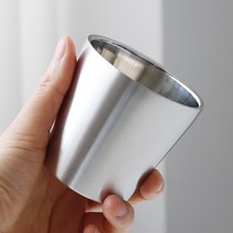 오메가키친 스텐 이중 물컵 단겹 스텐레스컵 오군이, 기획A H무광 이중컵(스텐)