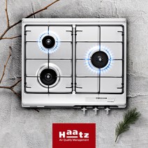 하츠 빌트인 3구 HGR-3050SARH 600장 매립형 가스레인지 가스쿡탑 가스렌지, LNG(도시가스) 3구
