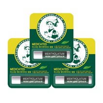 멘소래담 메디케이티드/딥모이스트 립밤 X 3개, 메디케이티드 립밤 X 3개