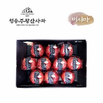 (m)[단품] 청송 주왕산사과(특대) 3kg*1박스(3kg) 부사(미시마품종), 1개