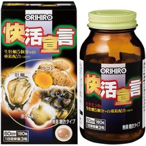 서플리먼트 ORIHIRO(オリヒロ) 오리히로 쾌활 선언 180알 B000FQS2FO, 단품, One Color