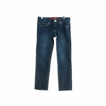 게스 Guess 진청 데님 로우라이즈슬림커팅진 여자 M [28] 0757
