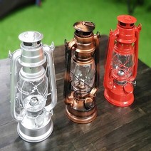 마룬 파리핀오일랜턴, 1개, 엔틱골드
