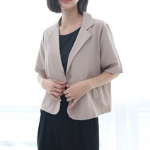 데이프릴 여성용 라우츠 린넨혼방 여름자켓