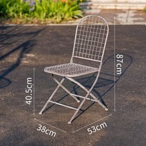 야외 실내 접이식 빈티지 앤틱 철제 인테리어 의자 테이블 세트 원형 오래된 옛날 촬영 녹 녹슨 느낌 카페 감성 북유럽 외국 분위기 소품 정원 마당 테라스 베란다 발코니 하비리아