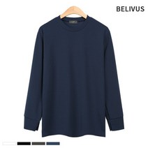 빌리버스 남성 티셔츠 BCM005 남자 긴팔 기본 라운드 티셔츠