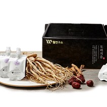 웰연구소 5년근 홍 도라지즙, 1박스, 100ml