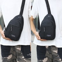 [이거찜] 데일리 슬링백 크로스 힙색 허리가방 스포츠 등산 허리색 보조가방