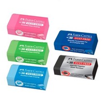 파버카스텔 더스트프리 지우개 중형, 핑크