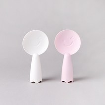 옥수수 스마일주걱, 2개, 화이트