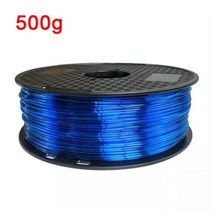 필라멘트 PLA 3d 프린터 소모품 재료 유연한 인쇄 거품 없음 무독성 승화 플라스틱, 01 1A Trans-Blue 500g
