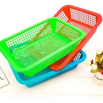 소형운반용 깔끔한마감 좋은가성비 사각바구니 사각소쿠리