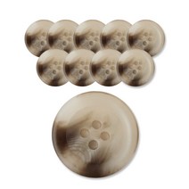 동화상가몰 무광 플러스단추 28mm, IV, 10개입