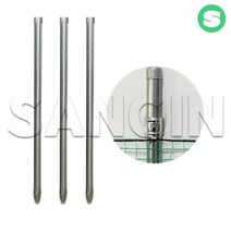 파이프지주대_22mm)1.2m~2.0m/지지대/지주대/뾰족이/울타리망/파이프/상인농자재, 지주대-뾰족이)22mm-1.8m(10개묶음), 1개