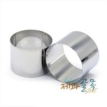 제과골목 소형 원형무스틀(60x45mm) 스콘원형틀