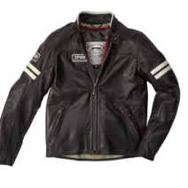 [스피디 자켓] P206 VINTAGE LEATHER JACKET BROWN/ICE P206 빈티지 레더 자켓 브라운/아이스