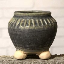 다육맘 수제화분 가마솥, 1번