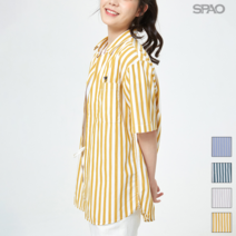 스파오 스파오 리조트 자수포인트 ST 반팔셔츠_SPYS926C40