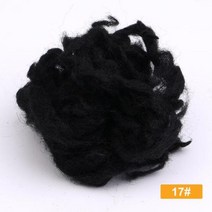 Fenrry알파카 곱슬 섬유 18 색 10g30g50g 양모 펠트 DIY 바늘 펠팅 로빙 특히 푸들비숑 및 양용, 03. 50 그램, 10. 18, 18+50g