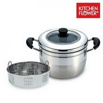 키친플라워 튜울립 찜냄비 3종 택1 (NY-3261)●, 찜냄비22
