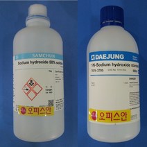 수산화나트륨용액(0.02mol 2mol) EP 500ml/1L (kor) 2mol Sodium hydroxide standard solution, 2mol-EP(500ml)