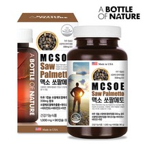 어바틀 맥소 쏘팔메토 로르산 1000mg 옥타코사놀 전립선관리 지구력 남자 영양제, 90정, 4개