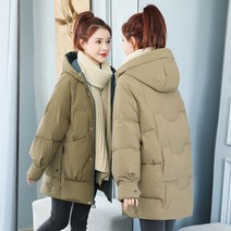 위위브렌 여성 레귤러 주머니 후드 패딩 점퍼