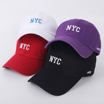 7color 남여공용 NYC 1987 볼캡 레터링 자수 로고 NYC 데일리 모자