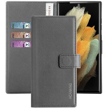 삼성 갤럭시 S21 플러스 울트라 5G 지갑형 카드수납 다이어리 휴대폰리 케이스 S21 plus ultra Leather wallet case 적용+지문인식 보호필름 증정 풀세트