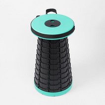 공연장스툴 접이식 원형 간이 휴대용 의자 민트 높이조절 옥상 마당