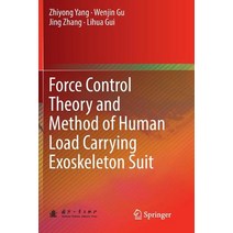 (영문도서) Force Control Theory and Method of Human Load Carrying Exoskeleton Suit Paperback, Springer, English, 9783662571835