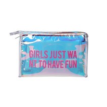 팝마인즈 홀로그램 걸스 헤브펀 지퍼 파우치