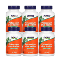5+1 NOW Foods 나우푸드 포타슘 아이오딘화 칼륨 요오드화칼륨 180정