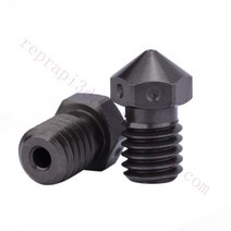 품질의 경화 강철 V5 V6 노즐 1.75mm V6 Hotend / Ultimaker 2 + 확장 3D 프린터 Olsson 블록 핫 엔드 PEEK I, 0.6 1PC 1.75mm