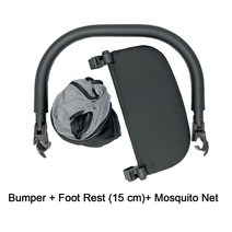 휴대용유모차 베이비 유모차 액세서리 범퍼 바 레그 레스트 모기장 Babyzen YOYO & Footrest Handguard B, 02 Bumper Board Net