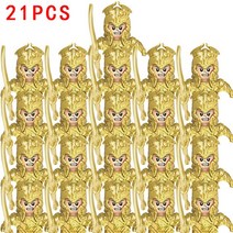 중세 군인 미니 피규어 장난감 호환 레고 엘프 육군 기갑 가드 성기사 군인 장난감 군사 군대 블록, 스타일 06